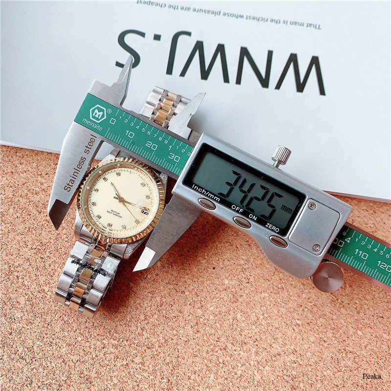Stainless Steel Mechanical Watch for Men