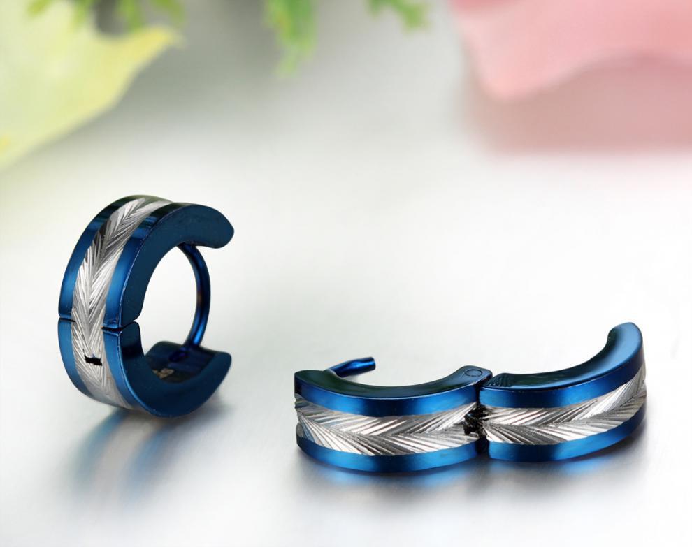 Electric Titanium Steel Stud Earring