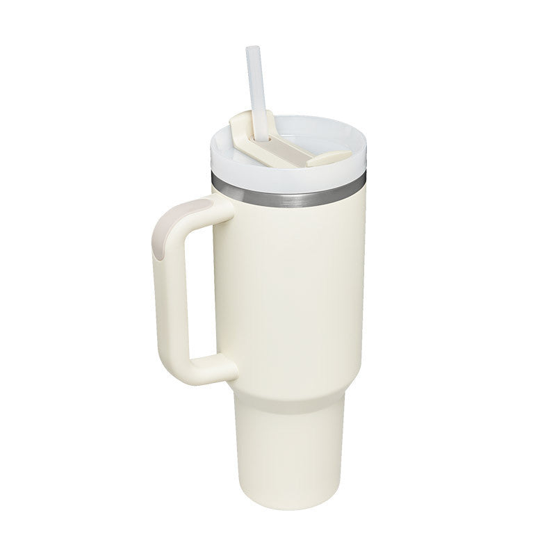 "Hydrate in Style" -  40 oz. Spill-proof Insulated Tumbler With Straw