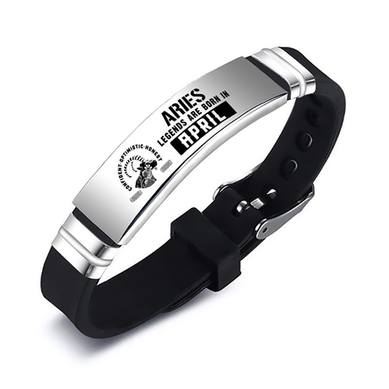 "What's your Zodiac?" - Stainless Steel Bracelet for Women and Men