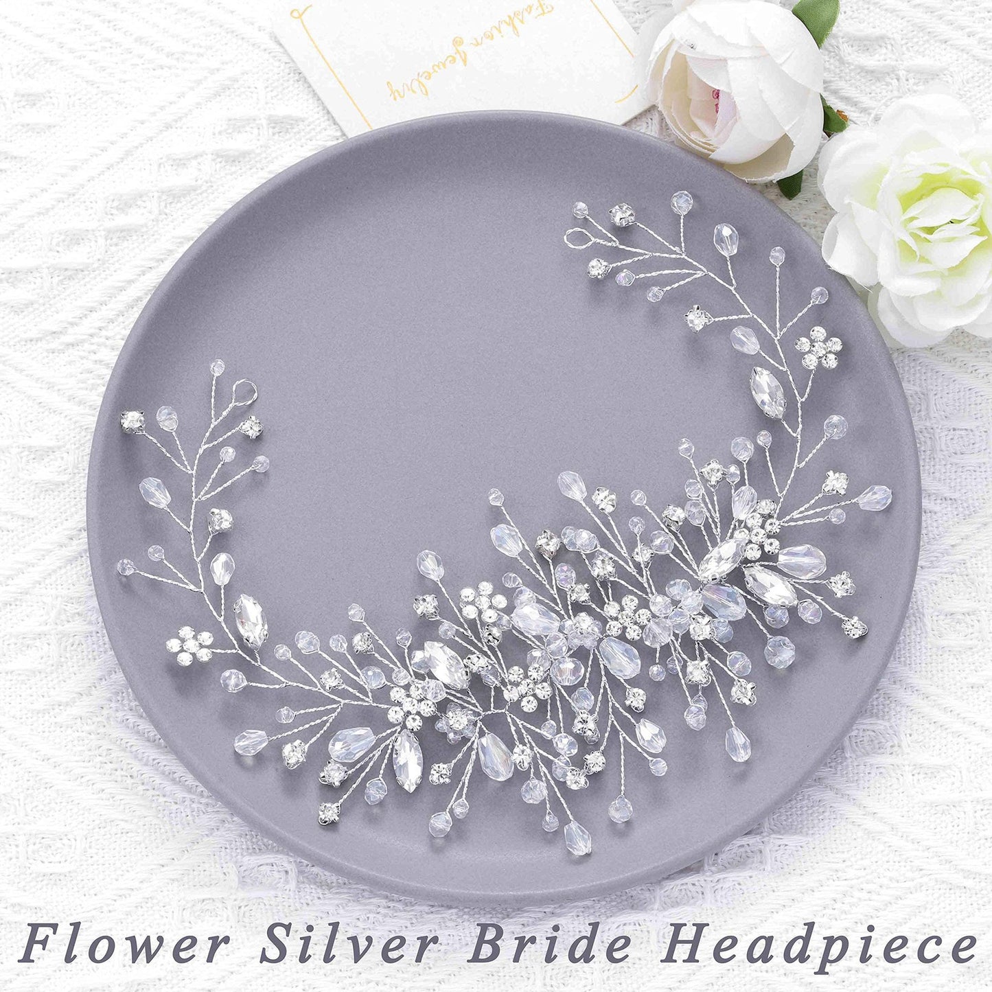 "Fairy Tale" - Crystal Bridal Hair Piece