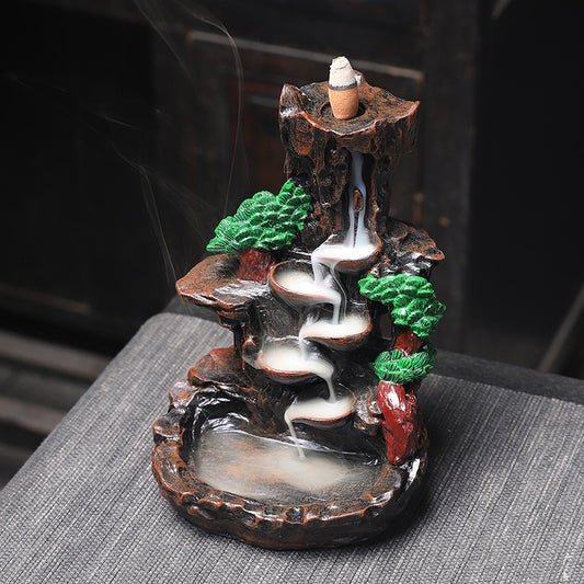 Flowing Waterfall Fountain for Home Decor