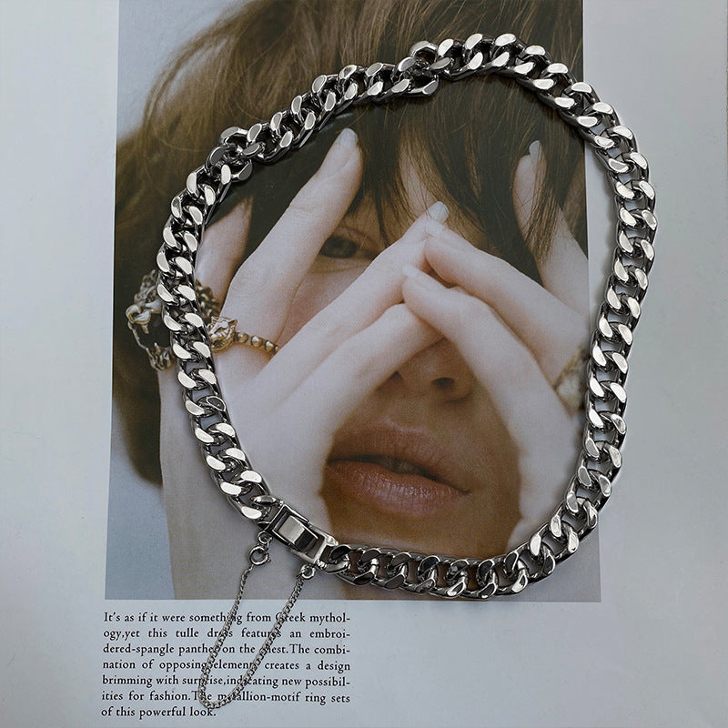 Cold Wind Strap Chain Bracelet/Necklace