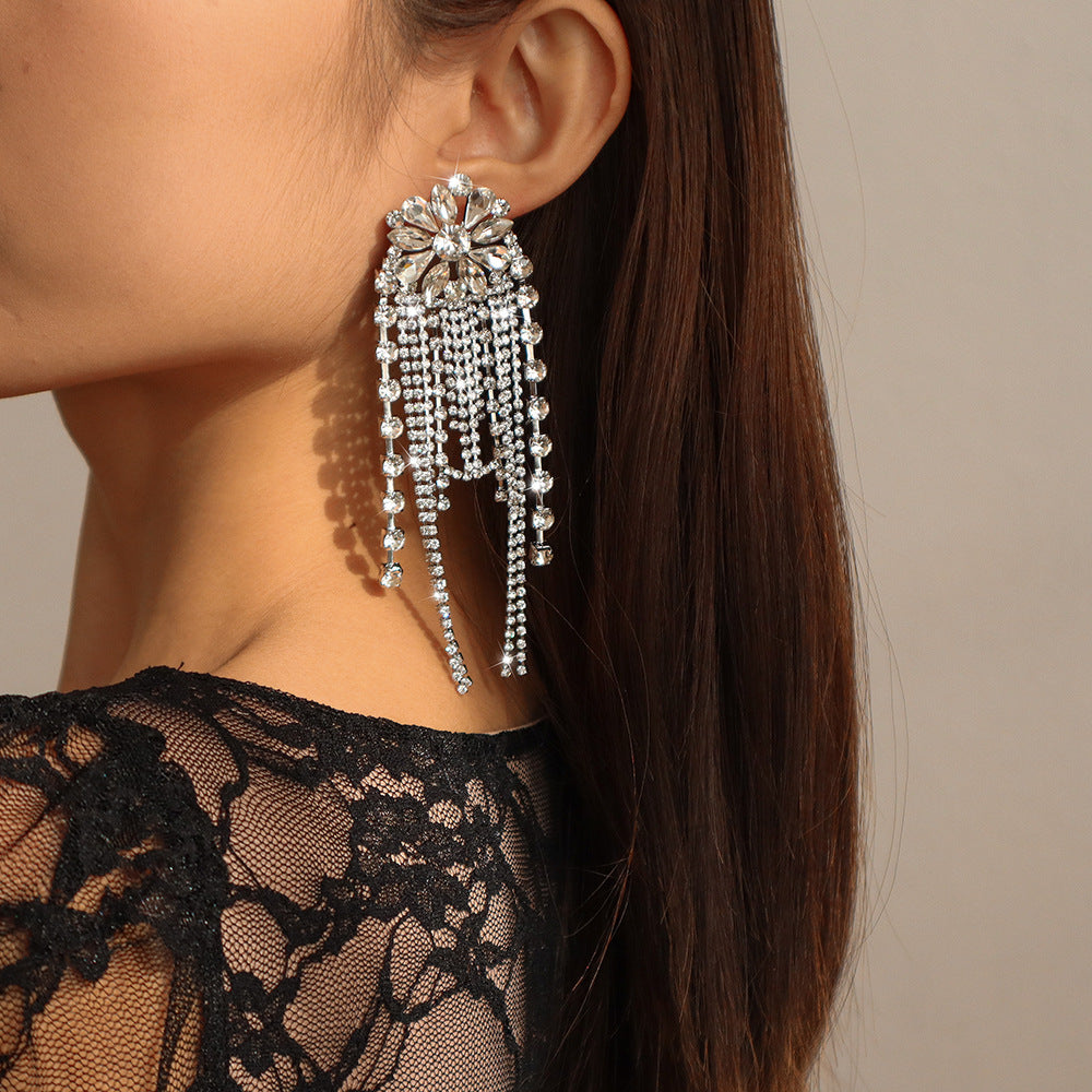 "Fairy Floral" - Tassel Earrings