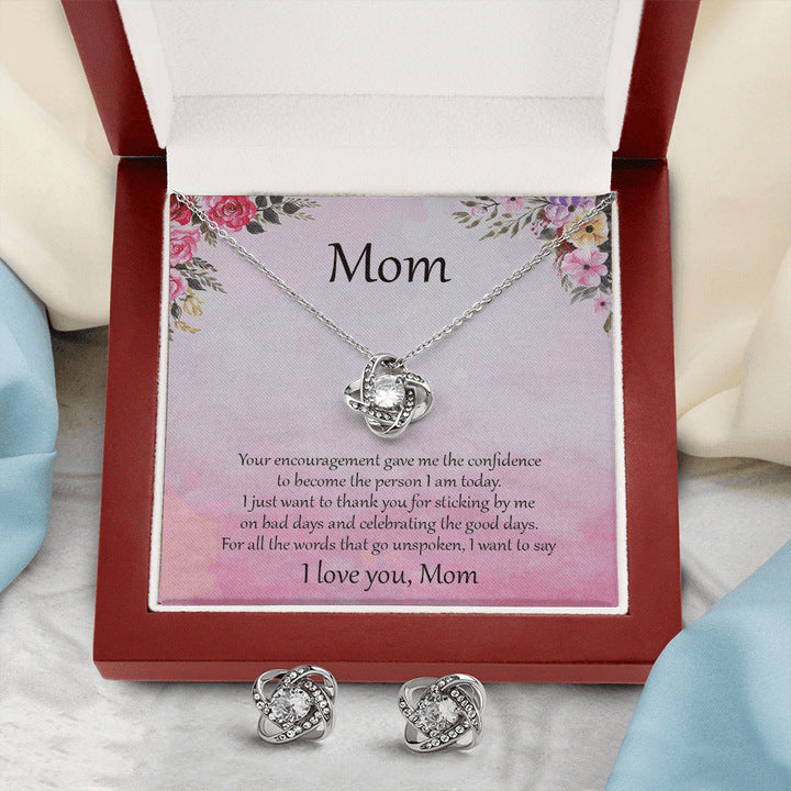 "Dedication to Mom" - Necklace for Mothers