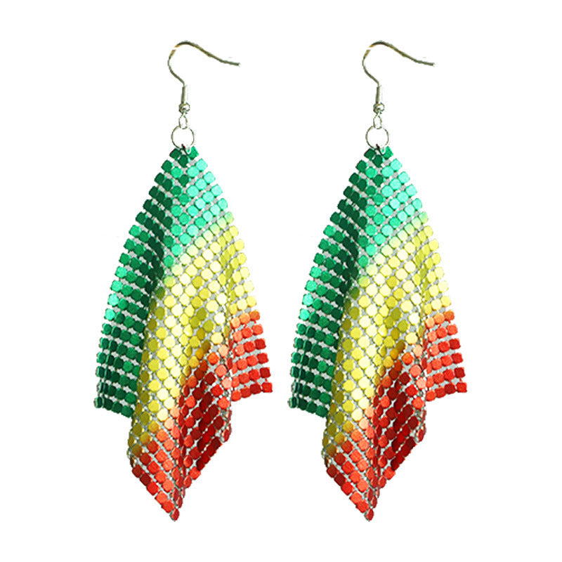 Multicolored Cultural Earrings