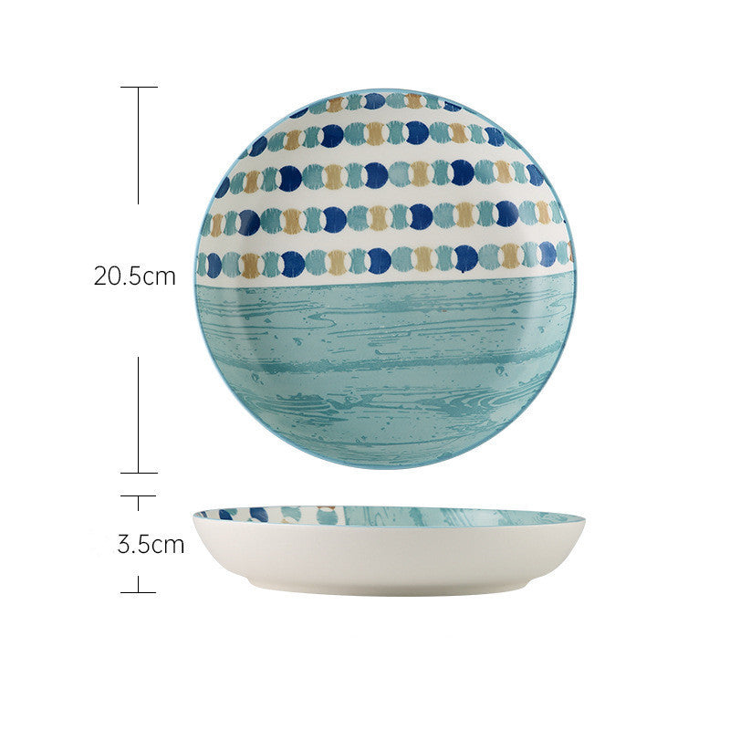 "Nordic Style" - Ceramic Deep Plate