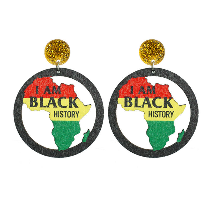 Multicolored Cultural Earrings
