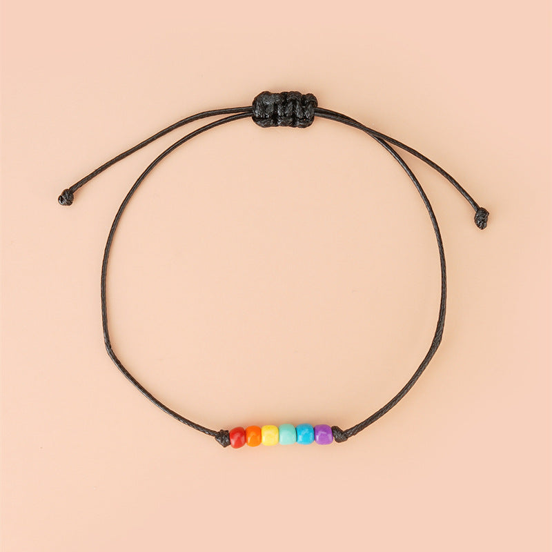 Beaded Pride Bracelet