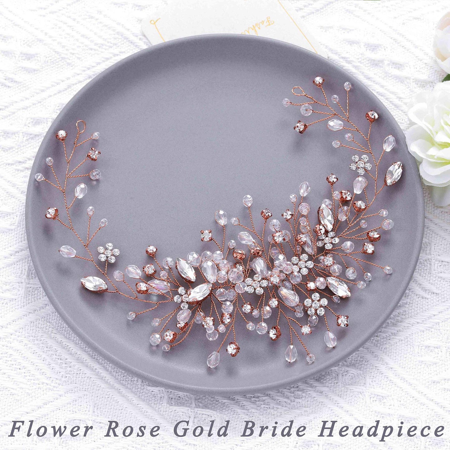 "Fairy Tale" - Crystal Bridal Hair Piece
