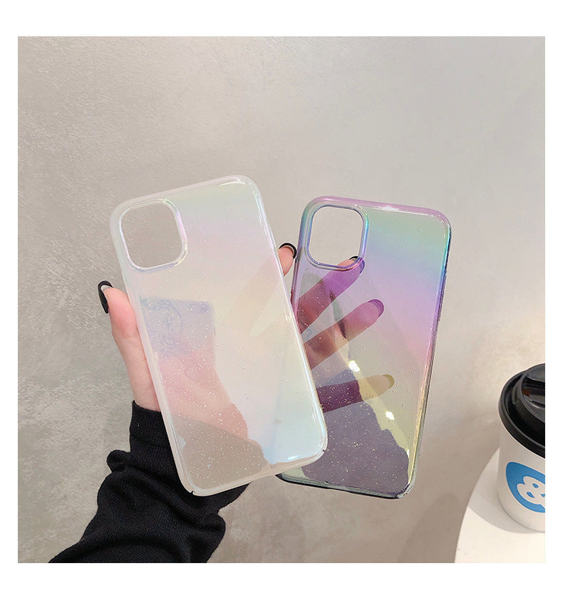 Iridescent Hard Shell Phone Case - iPhone 7 -12