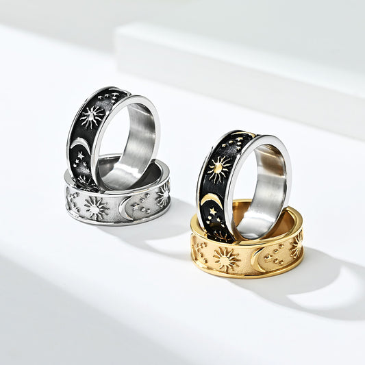 Celestial Titanium Steel Ring