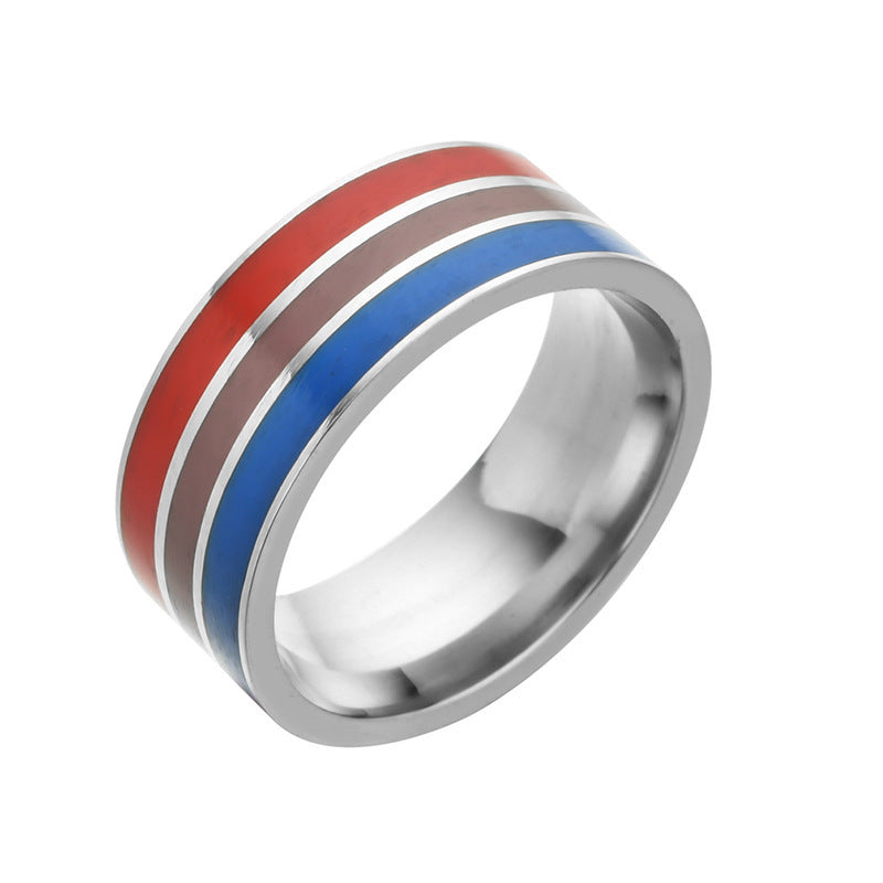 Rainbow Stainless Steel Ring
