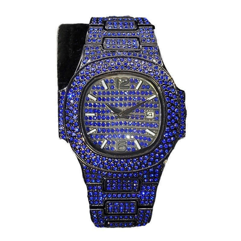 Full Diamond Alloy Watch