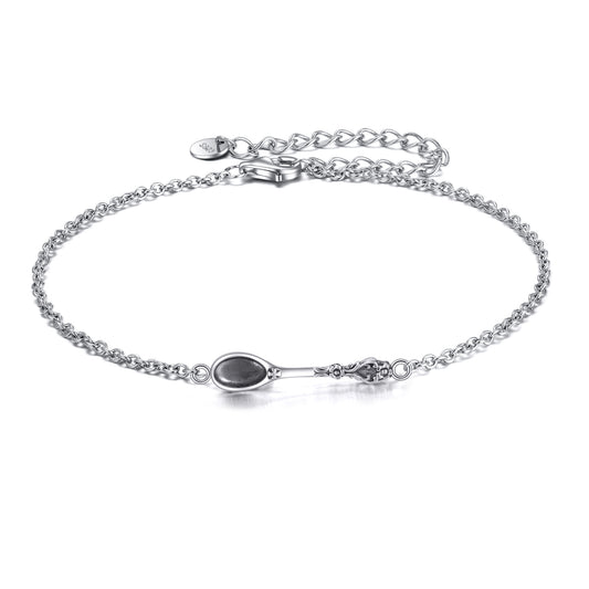 "Silver Spoon" - Vintage Sterling Silver Bracelet
