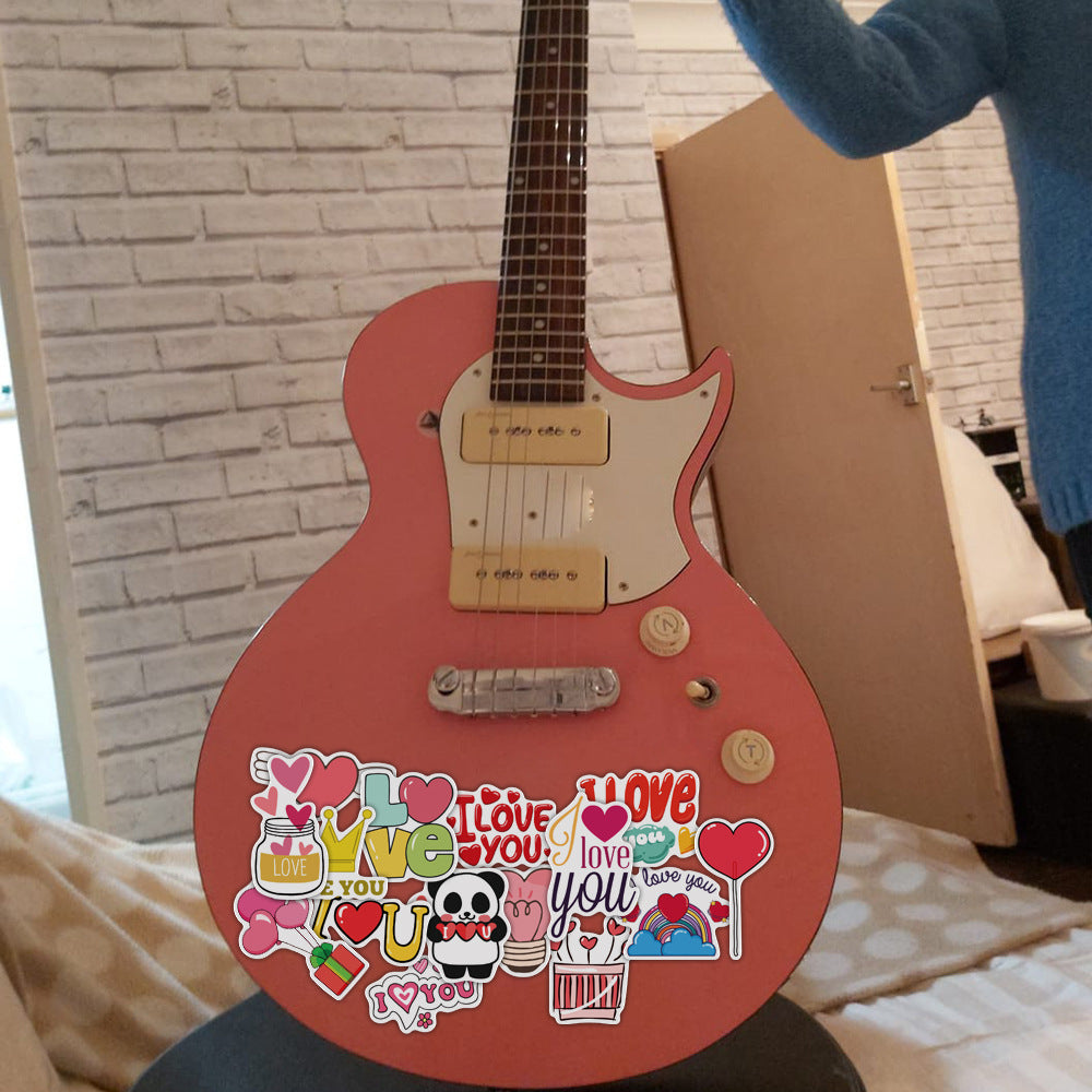 50 Valentine's Day Stickers