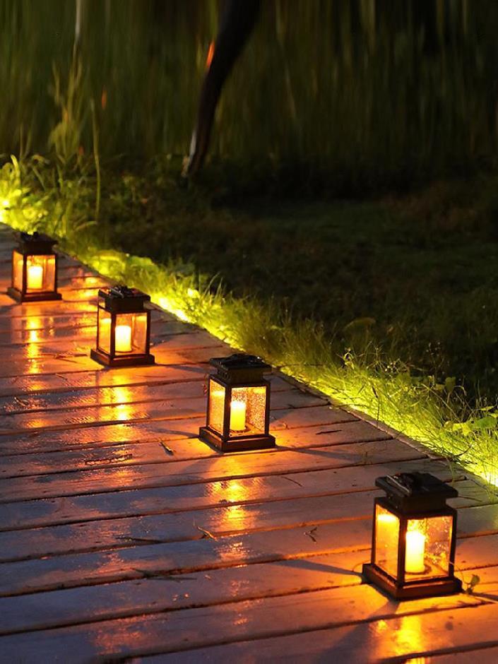 Solar Hanging Lantern for Garden - Waterproof