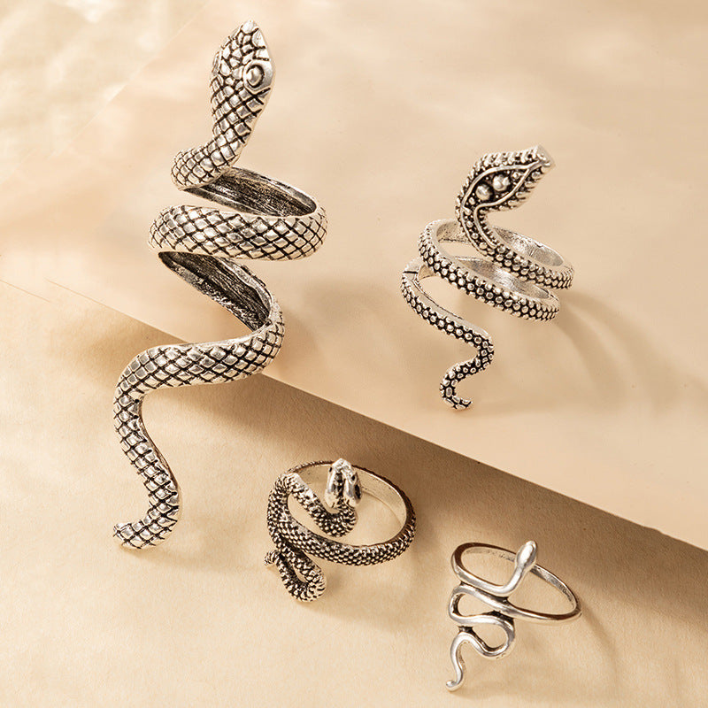 "Boho Snake"- Bohemian Rings