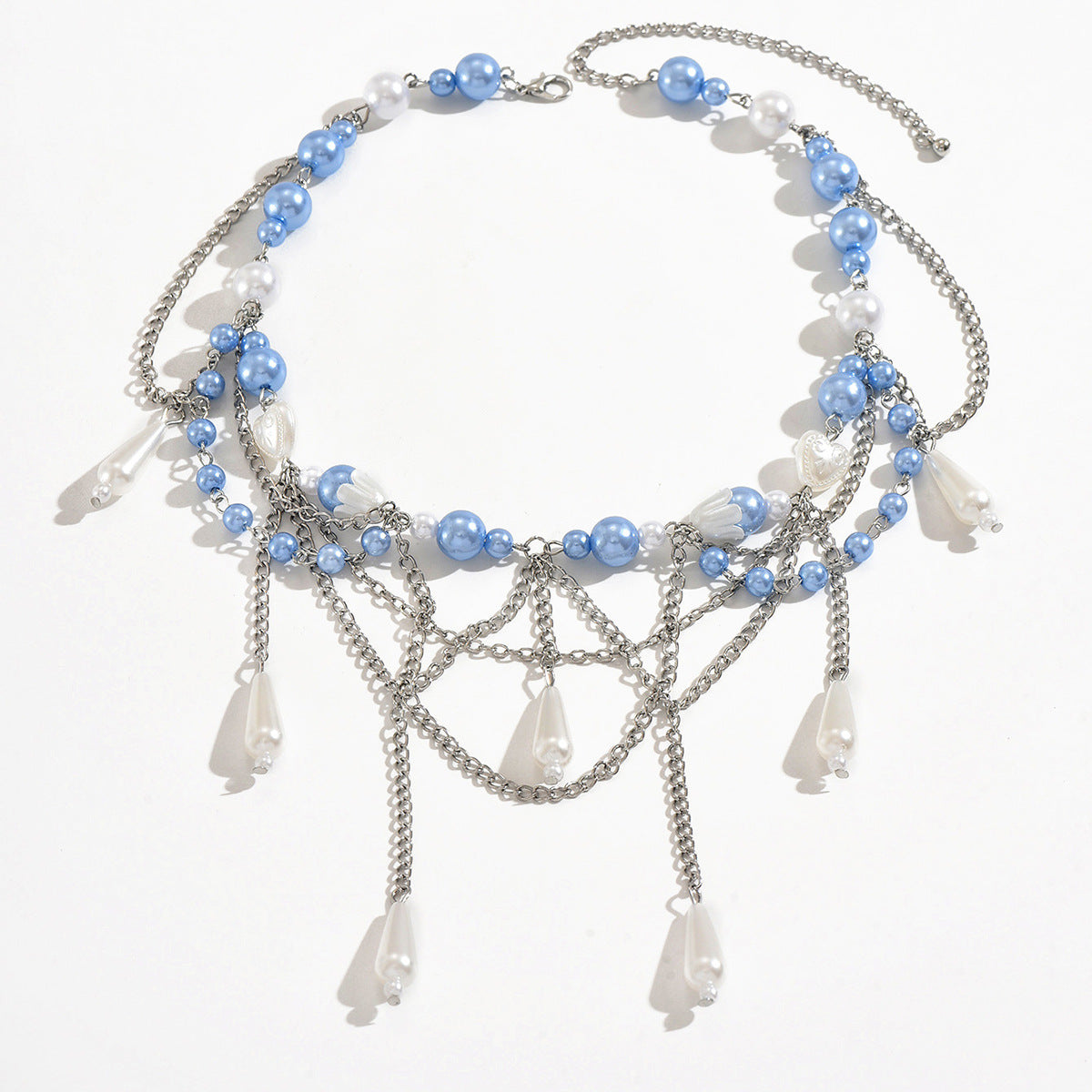 Antique Pearl Pendant Necklace