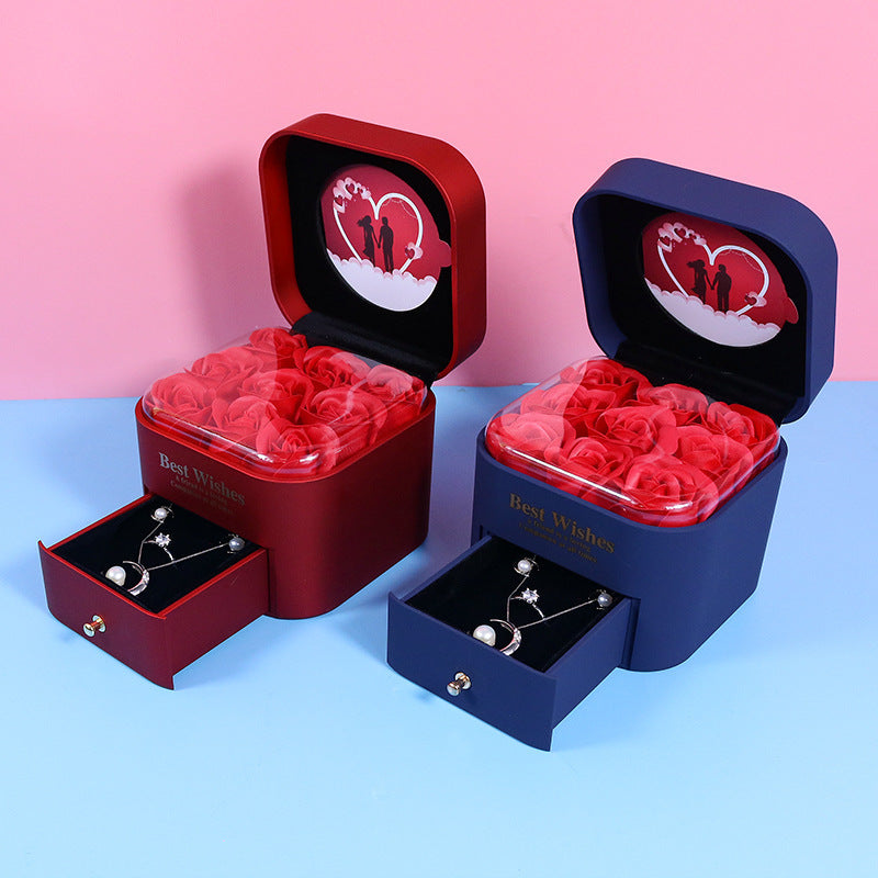 "Roses for Eternity" - Jewelry Box