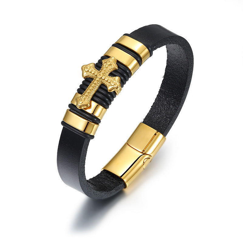 Woven Leather Bracelet
