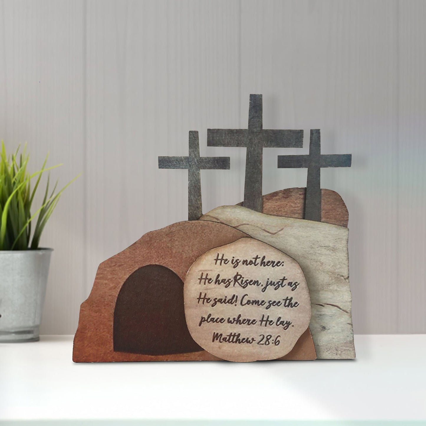 Easter Resurrection Site Home Decor