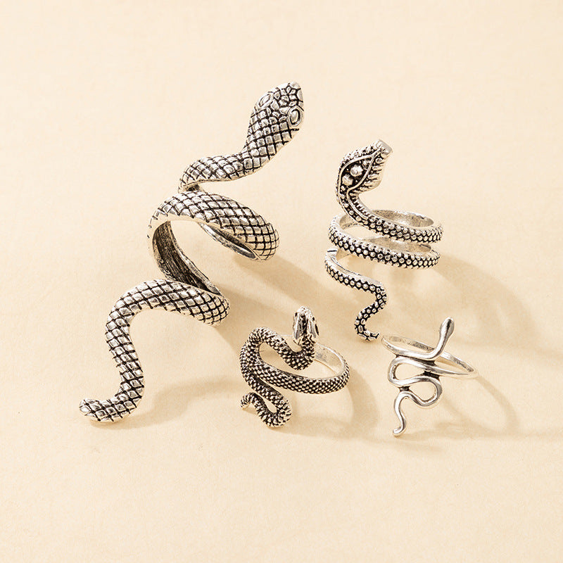 "Boho Snake"- Bohemian Rings