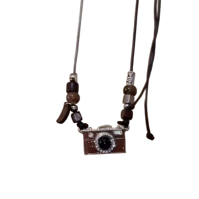 Vintage Camera Adjustable Necklace