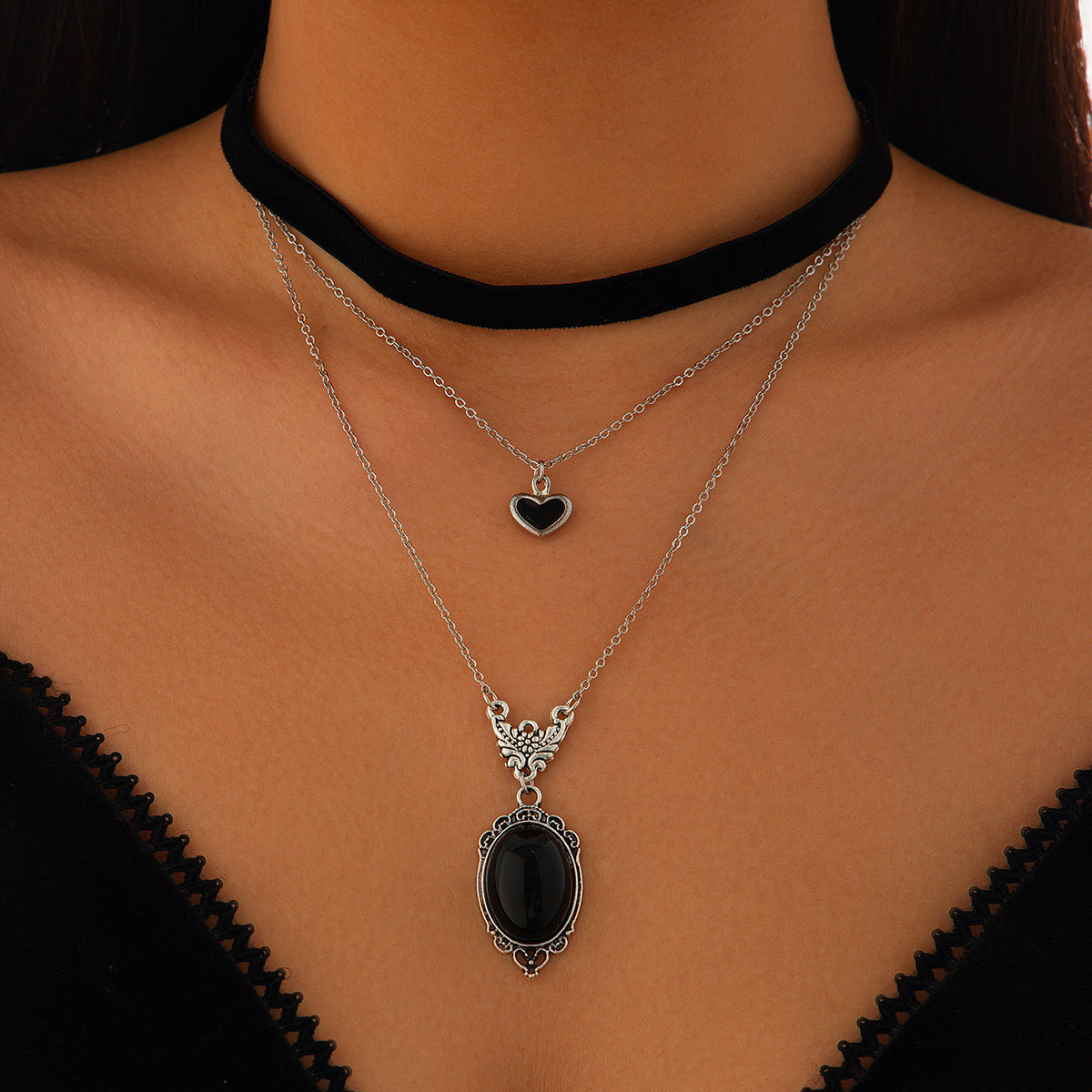 Goth Queen Snake Bone Necklaces