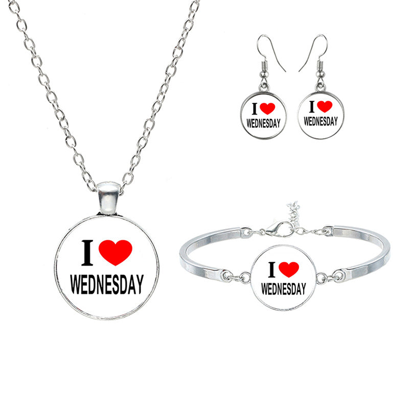 "Wednesday" - Eco-friendly Jewelry Sets