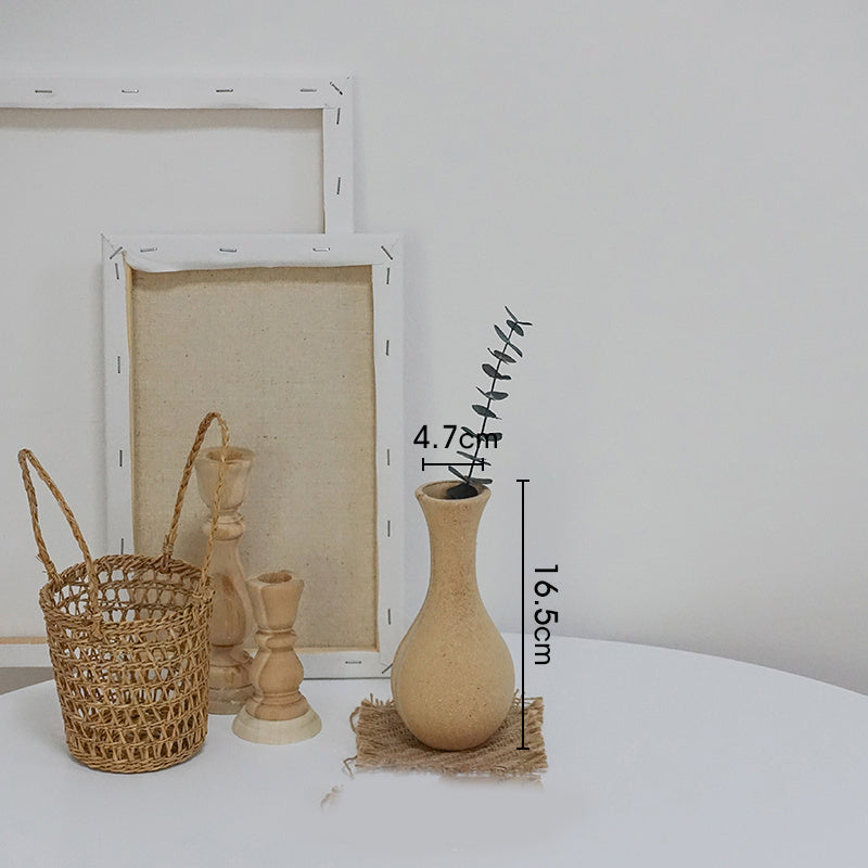 Classic Wooden Vases