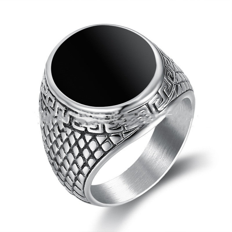 Pitted Dome Vinyl Ring
