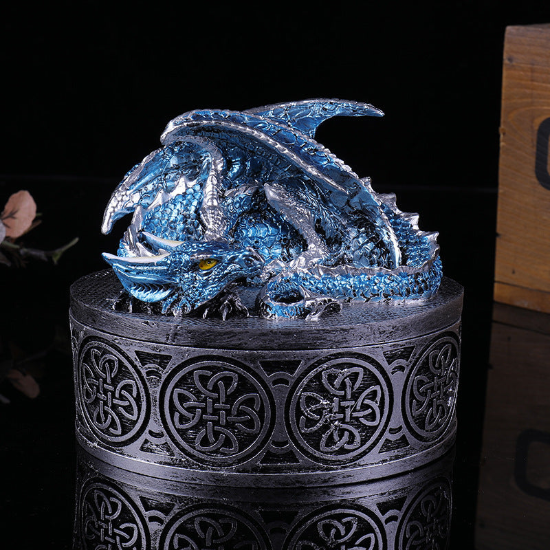 Vintage Dragon Jewelry Box
