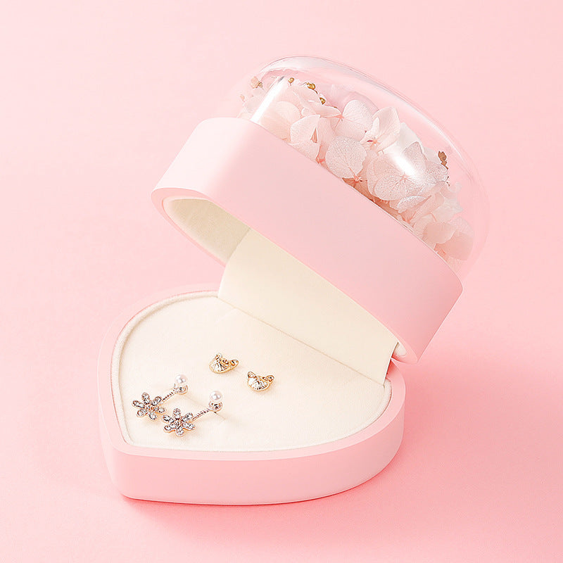 "Flowers from the Heart" - Preserved Flower Jewelry Box
