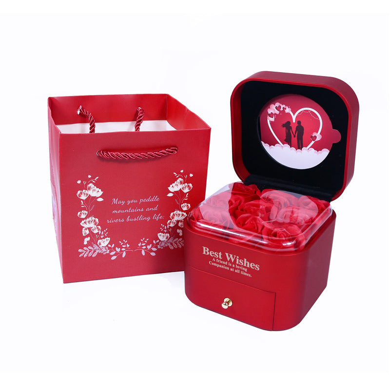 "Roses for Eternity" - Jewelry Box