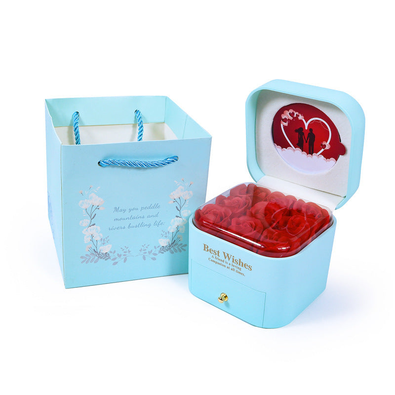 "Roses for Eternity" - Jewelry Box