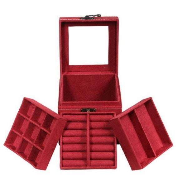 Classic Three-layered Jewelry Boxes