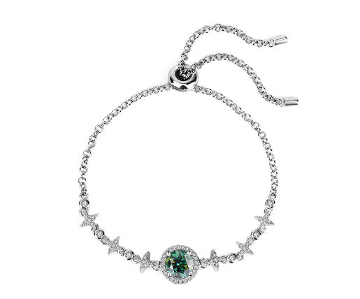 "Solo Star" - Simulated Diamond Bracelet