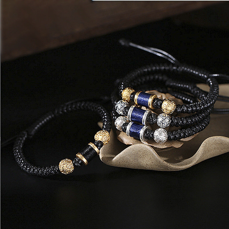 "New Money" - Handwoven Beaded Bracelet