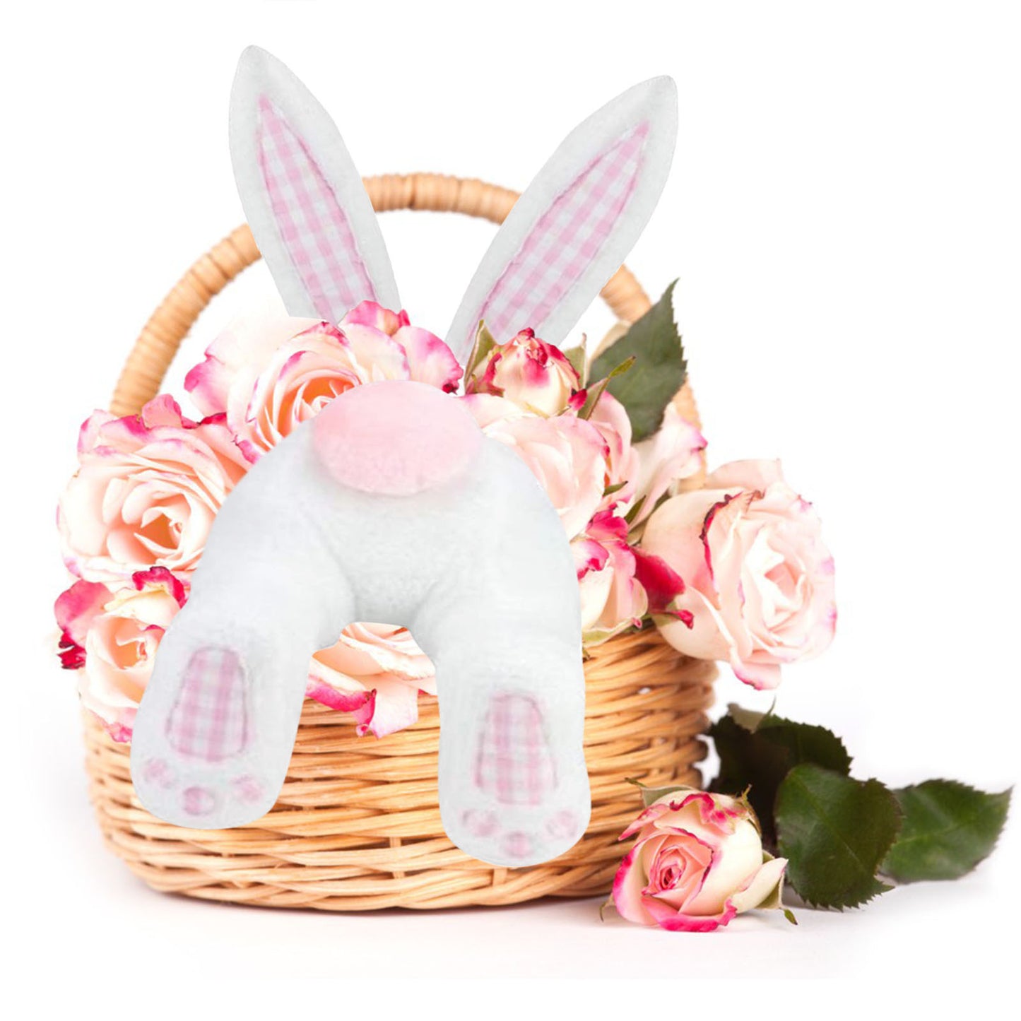 Handmade Bunny Wreath
