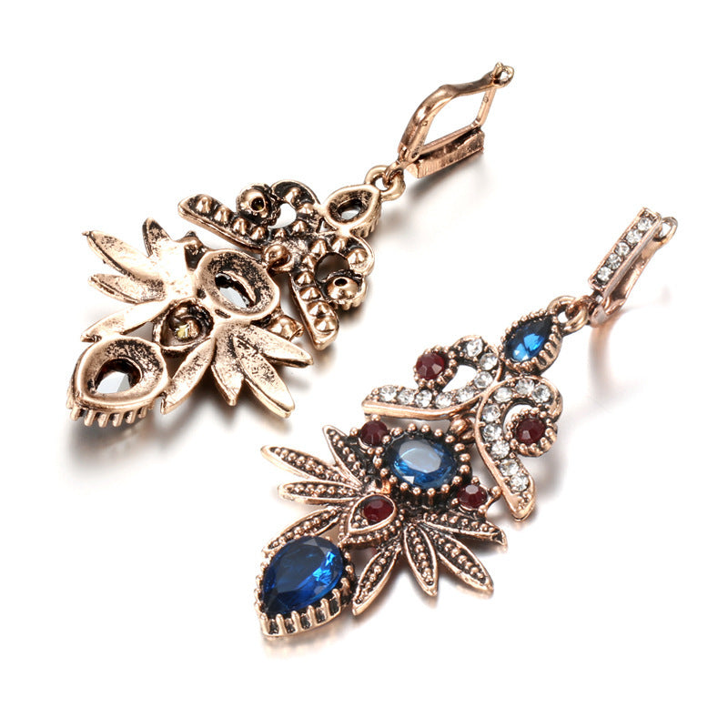 "Vintage Zest" -  Statement Earrings