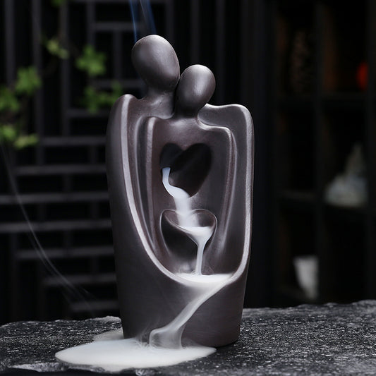 "Heart to Heart" - Incense Holder