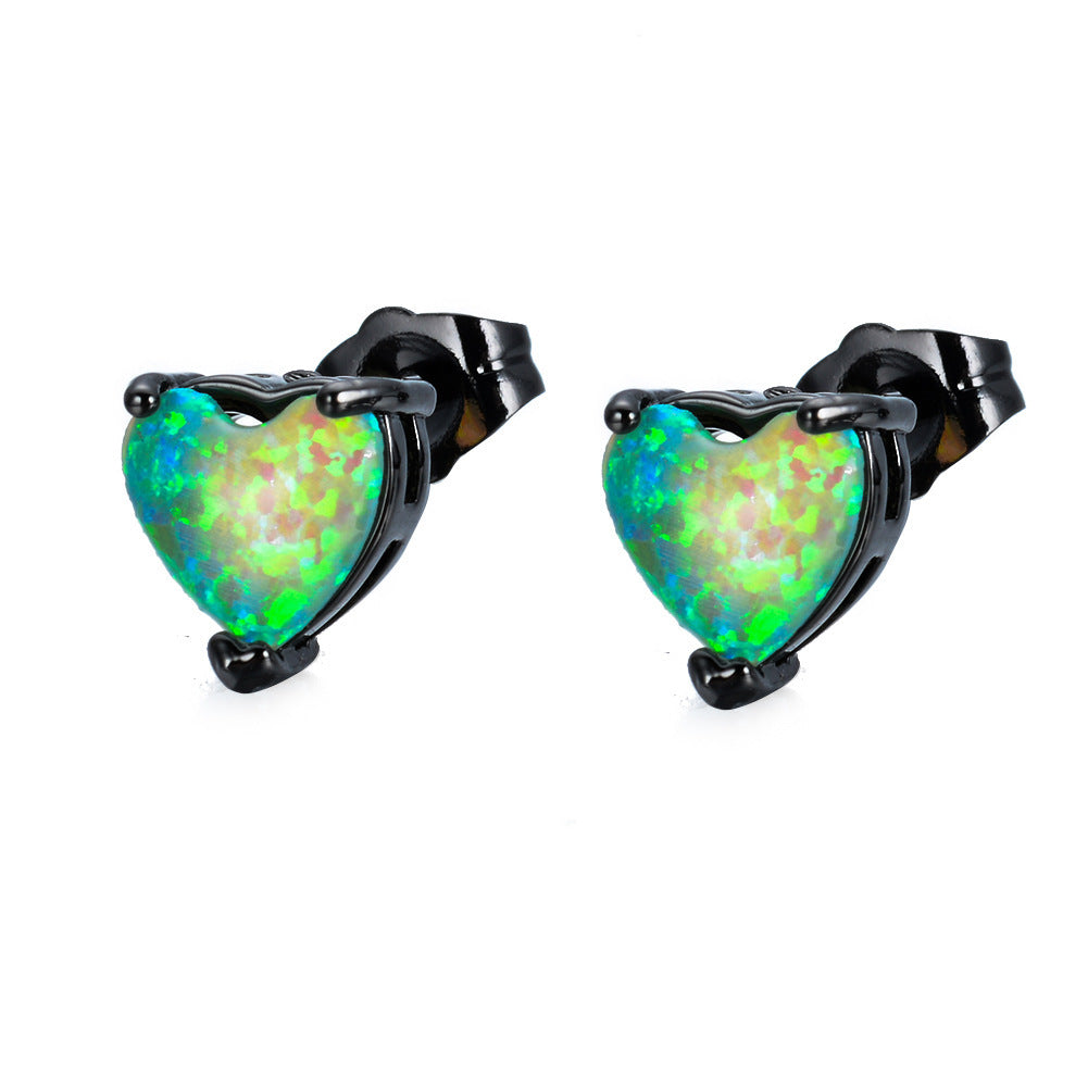 "Glowing Frost" - Stud Earrings
