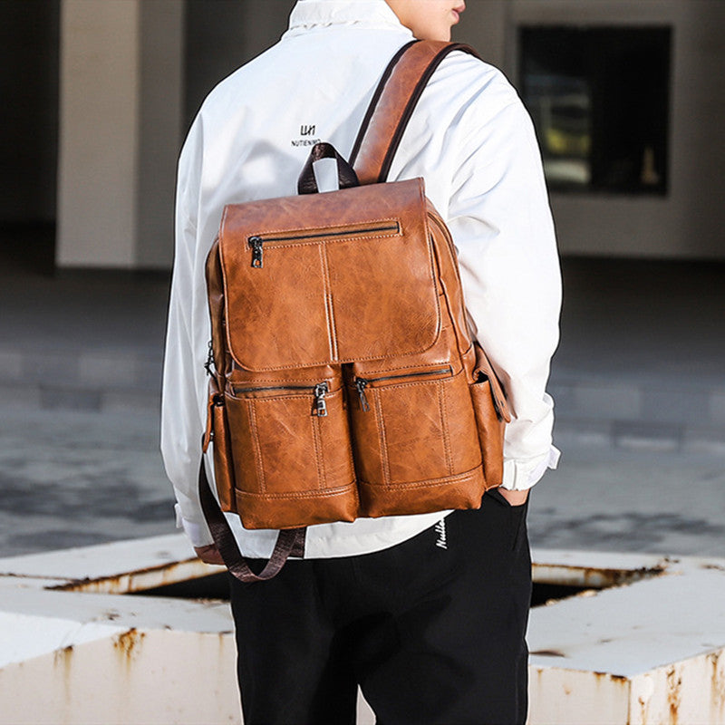 Vintage Canvas Computer Backpack
