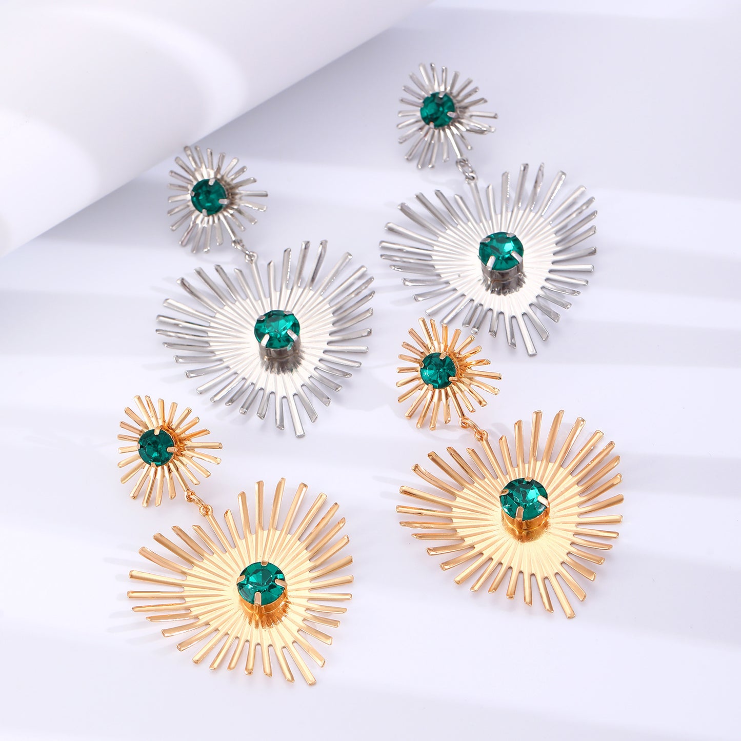 "Boho Sunshine" - Bohemian Statement Earrings