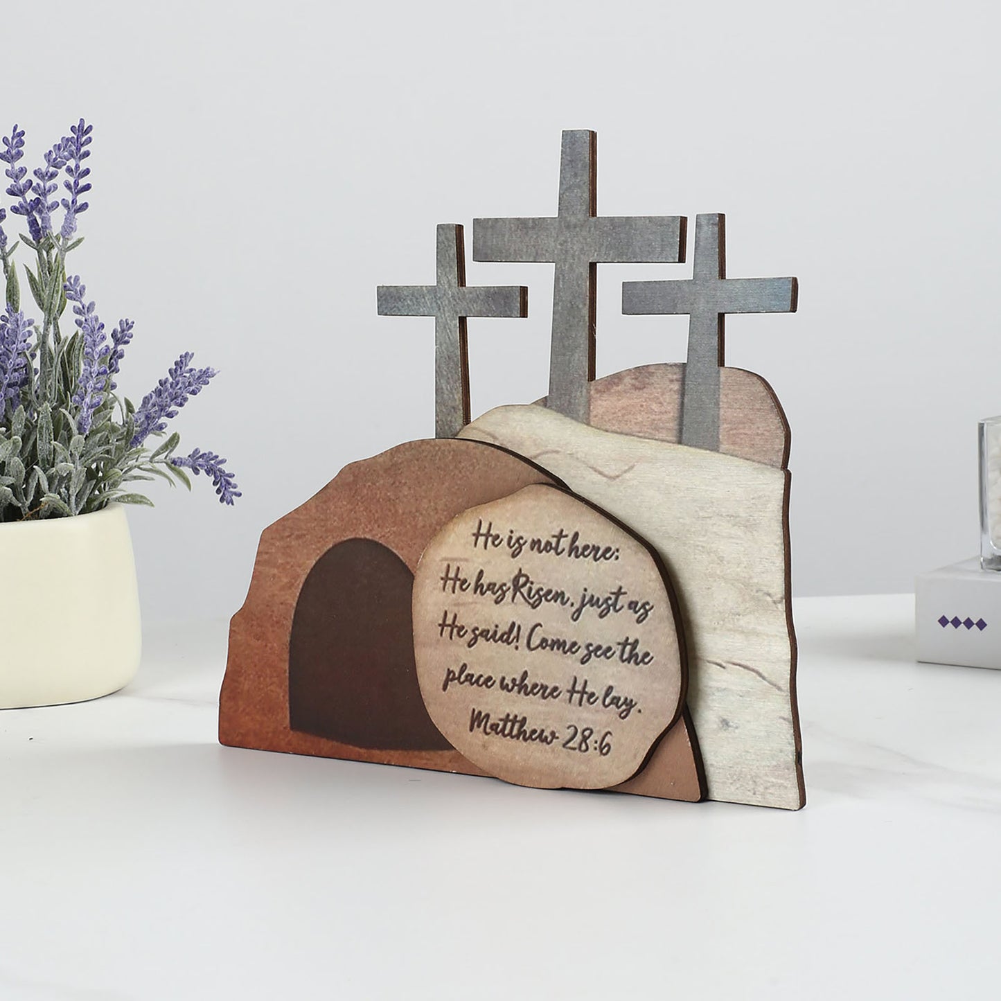 Easter Resurrection Site Home Decor
