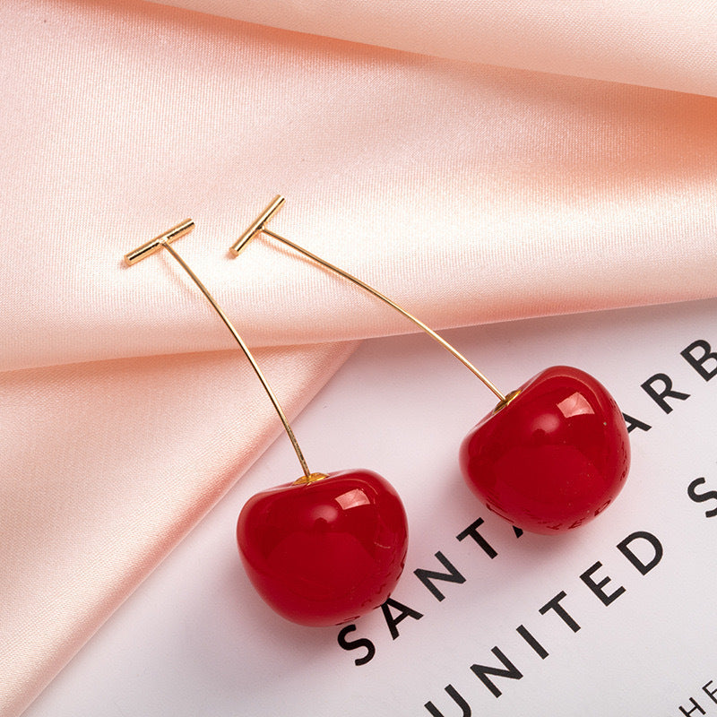 Red Cherry Earrings