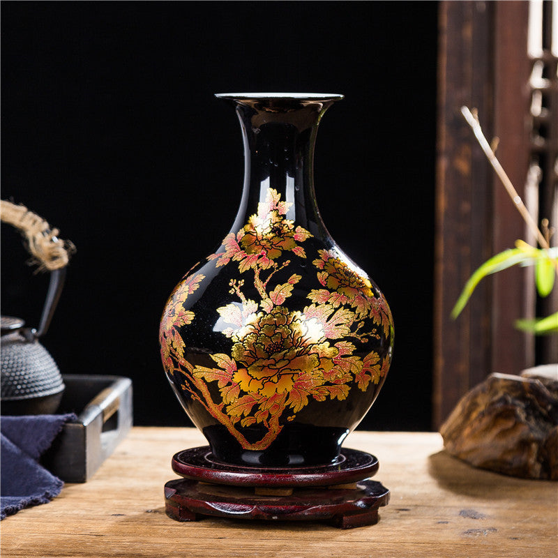 "Vintage Floral" - Ceramic Vases