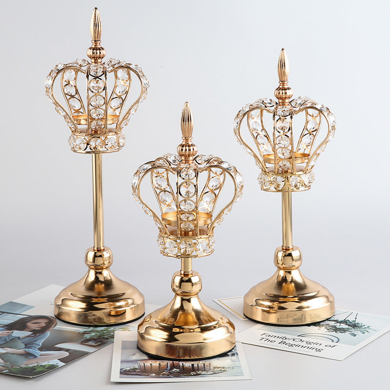 "Royal Crown"-  Candle Holder