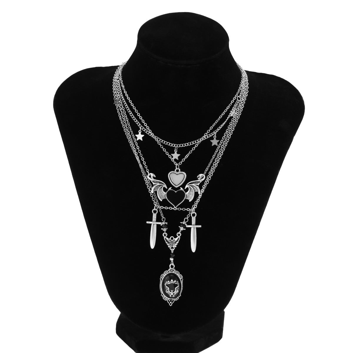 Goth Queen Snake Bone Necklaces